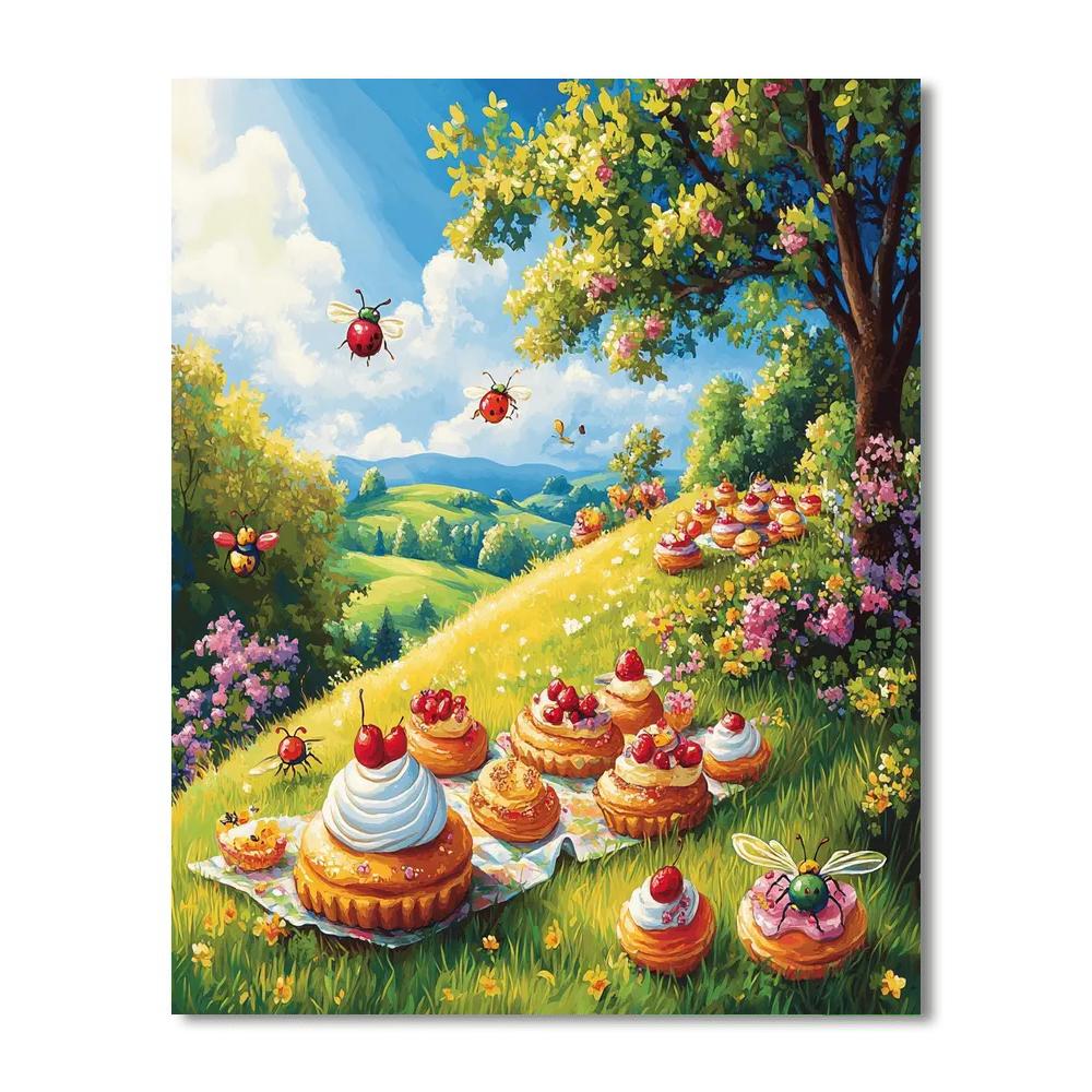 Emile Sweet Picnic Paint by numbers kits