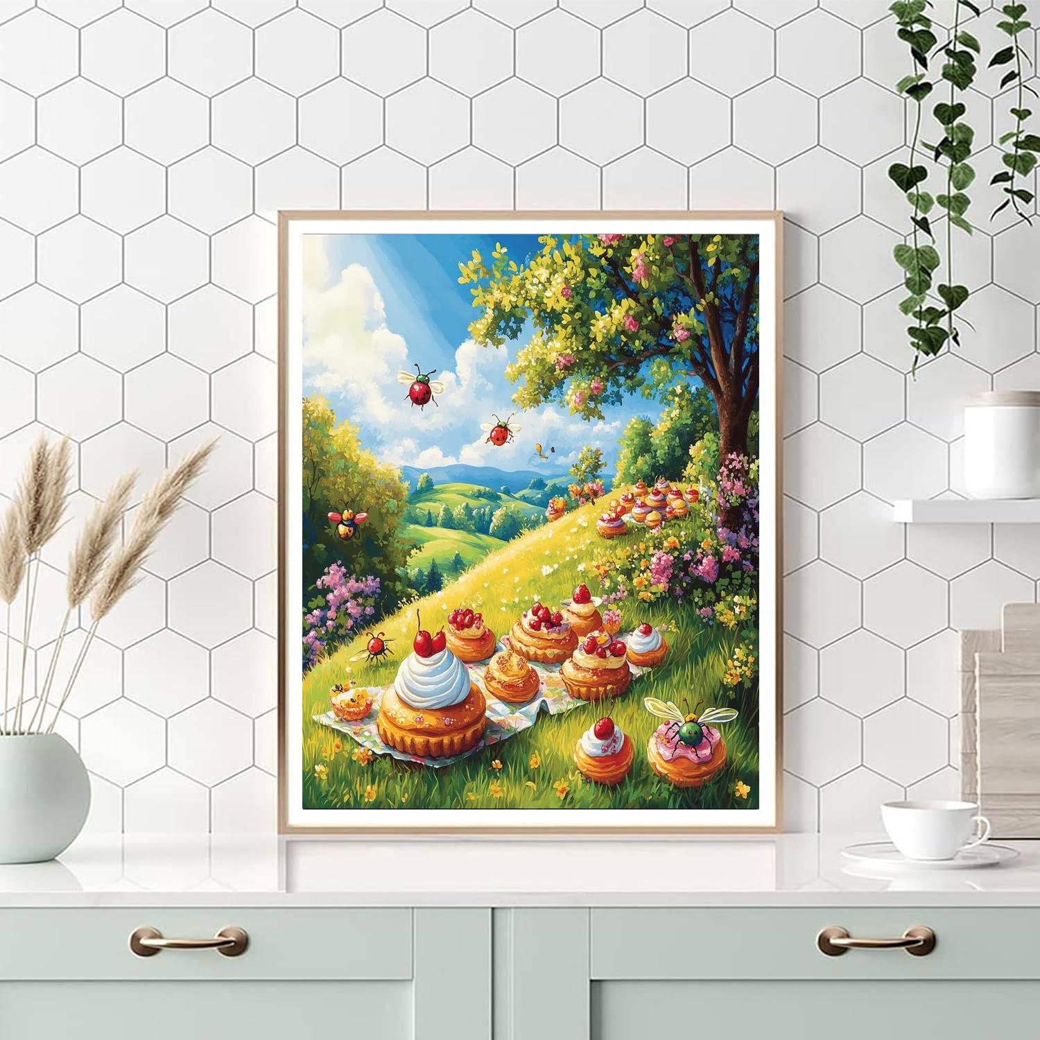 Emile Sweet Picnic Paint by numbers kits