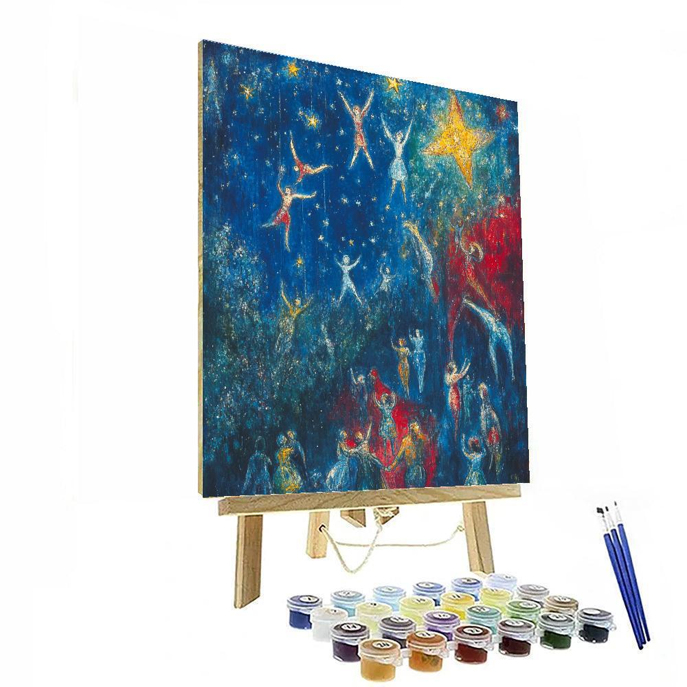 Marc Chagall Inspired Circus Dream Paint by numbers art