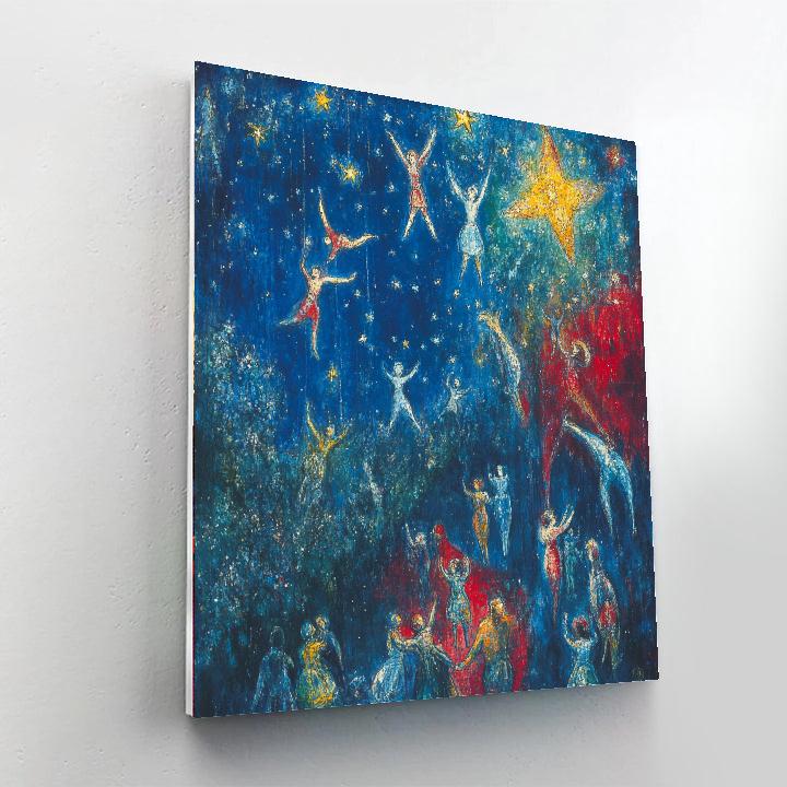Marc Chagall Inspired Circus Dream Paint by numbers art