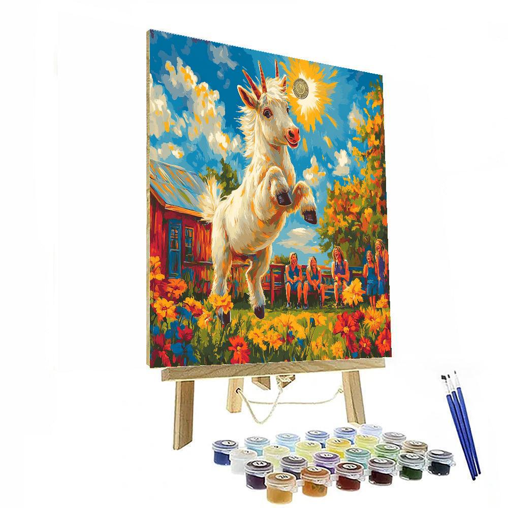 Hamm Coin Toss Paint by numbers art