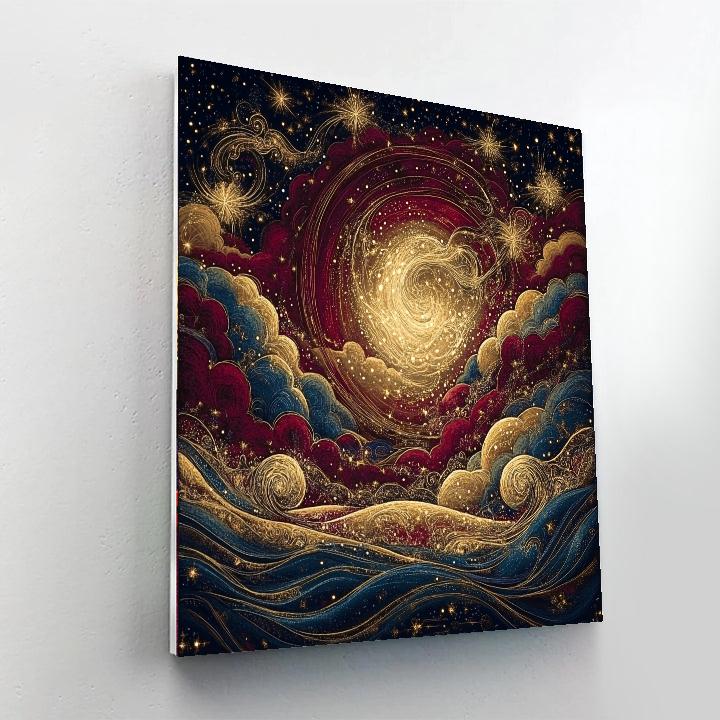 William Blake Inspired Mystic Vision Paint by numbers kits