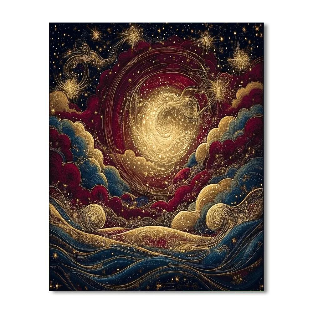 William Blake Inspired Mystic Vision Paint by numbers kits
