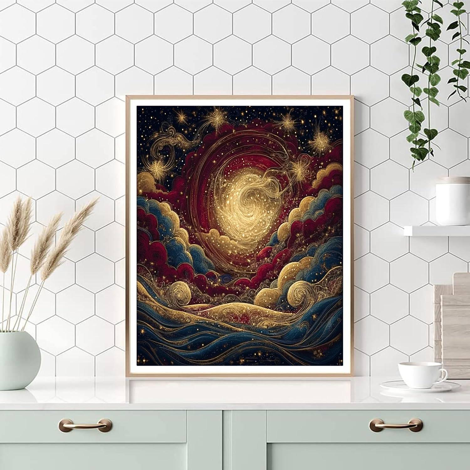 William Blake Inspired Mystic Vision Paint by numbers kits