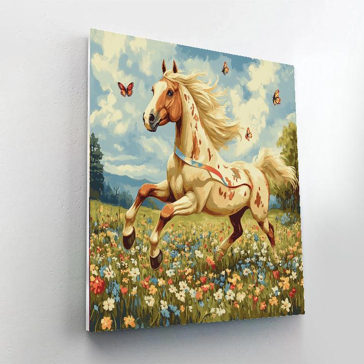 Bullseye Meadow Race Numbered painting kits