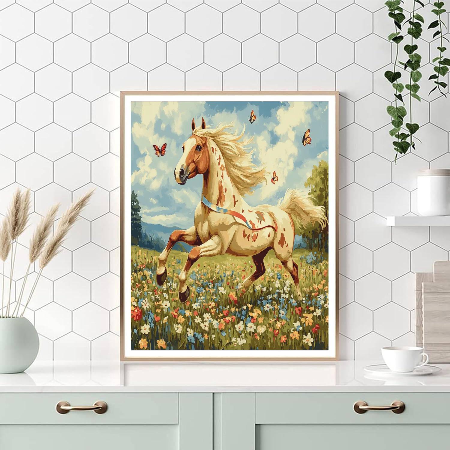 Bullseye Meadow Race Numbered painting kits