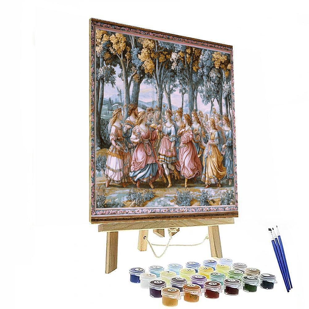 Raphael Inspired Mythological Scene Paint by numbers kits