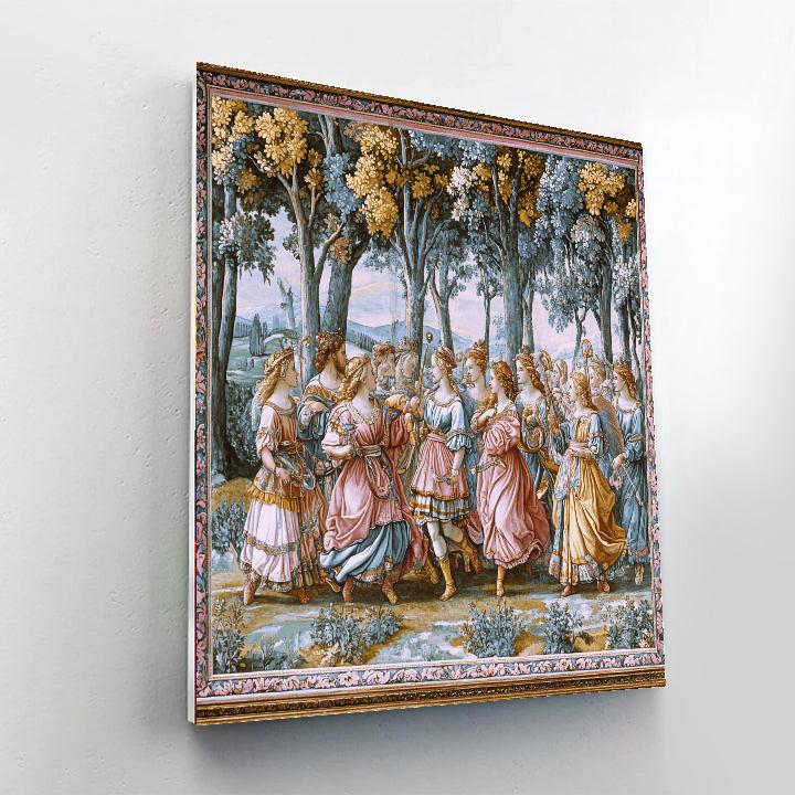 Raphael Inspired Mythological Scene Paint by numbers kits