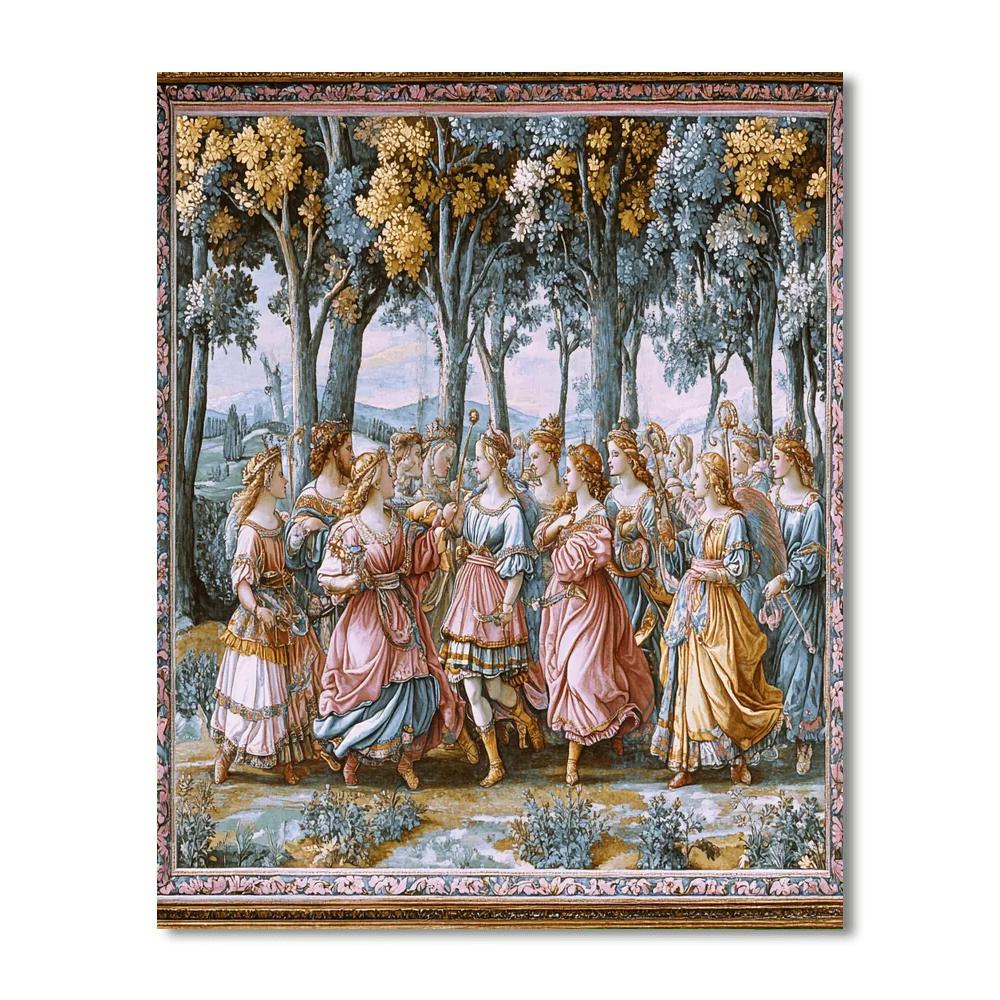 Raphael Inspired Mythological Scene Paint by numbers kits