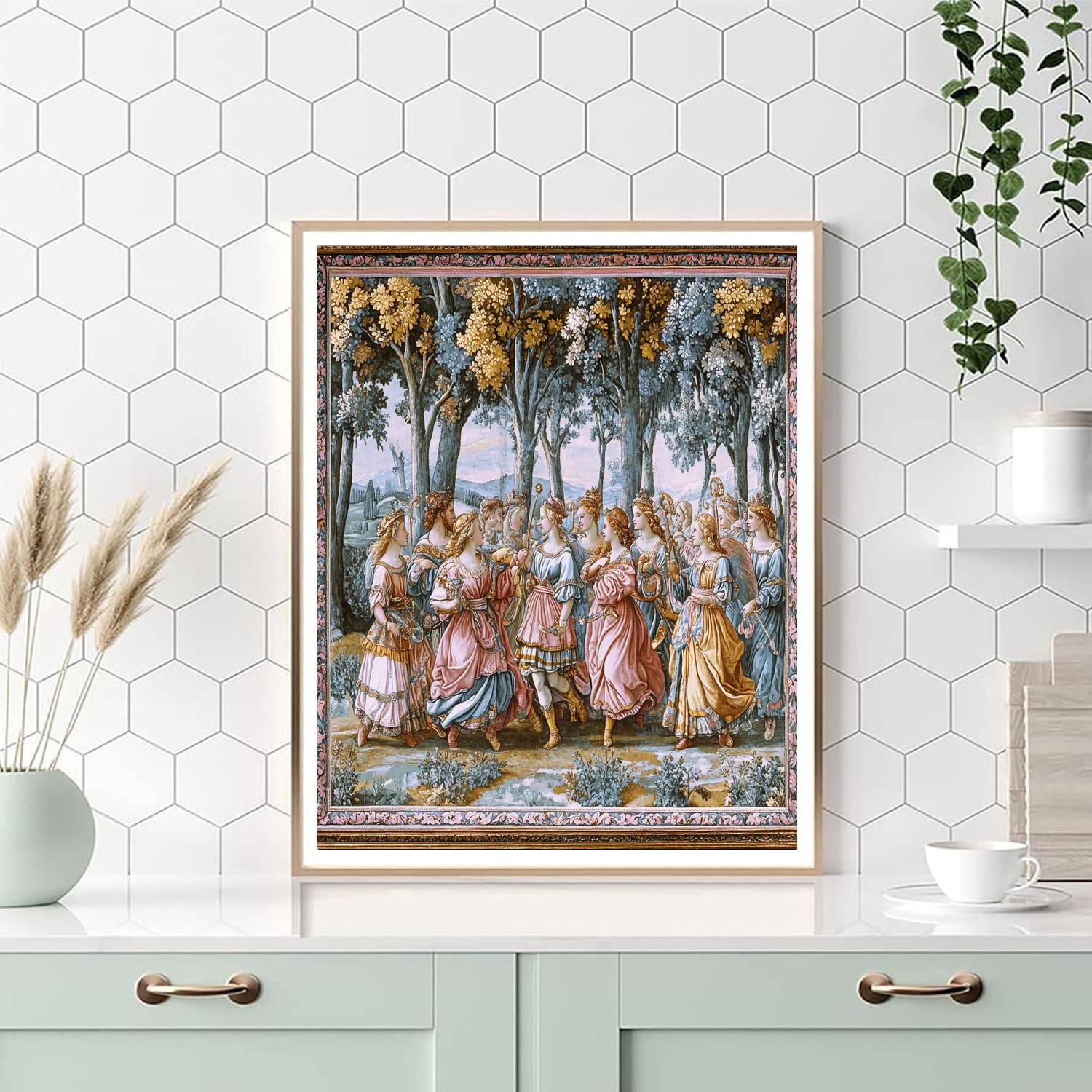 Raphael Inspired Mythological Scene Paint by numbers kits