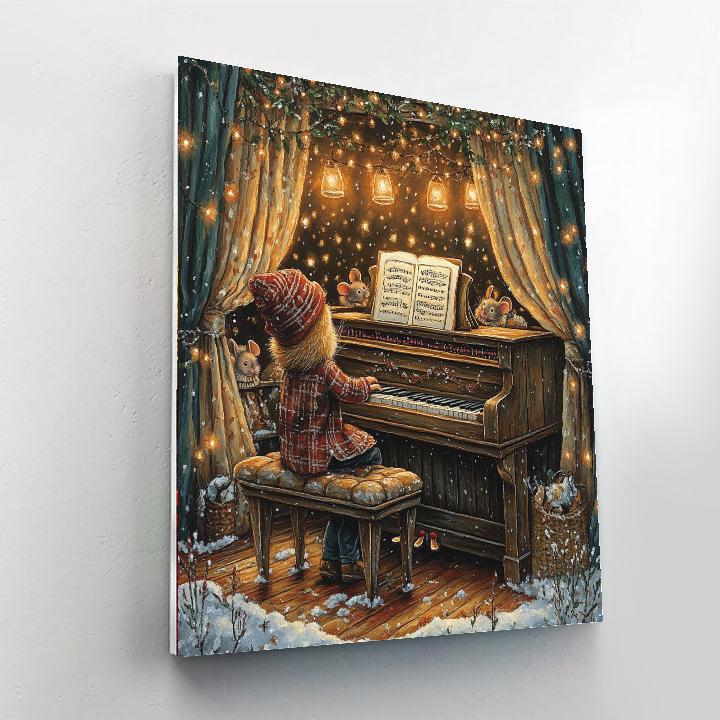 Berlioz Piano Tune Number painting