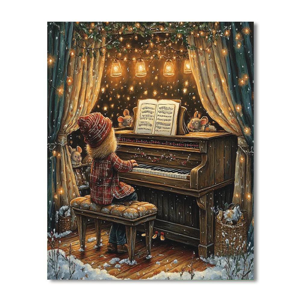 Berlioz Piano Tune Number painting