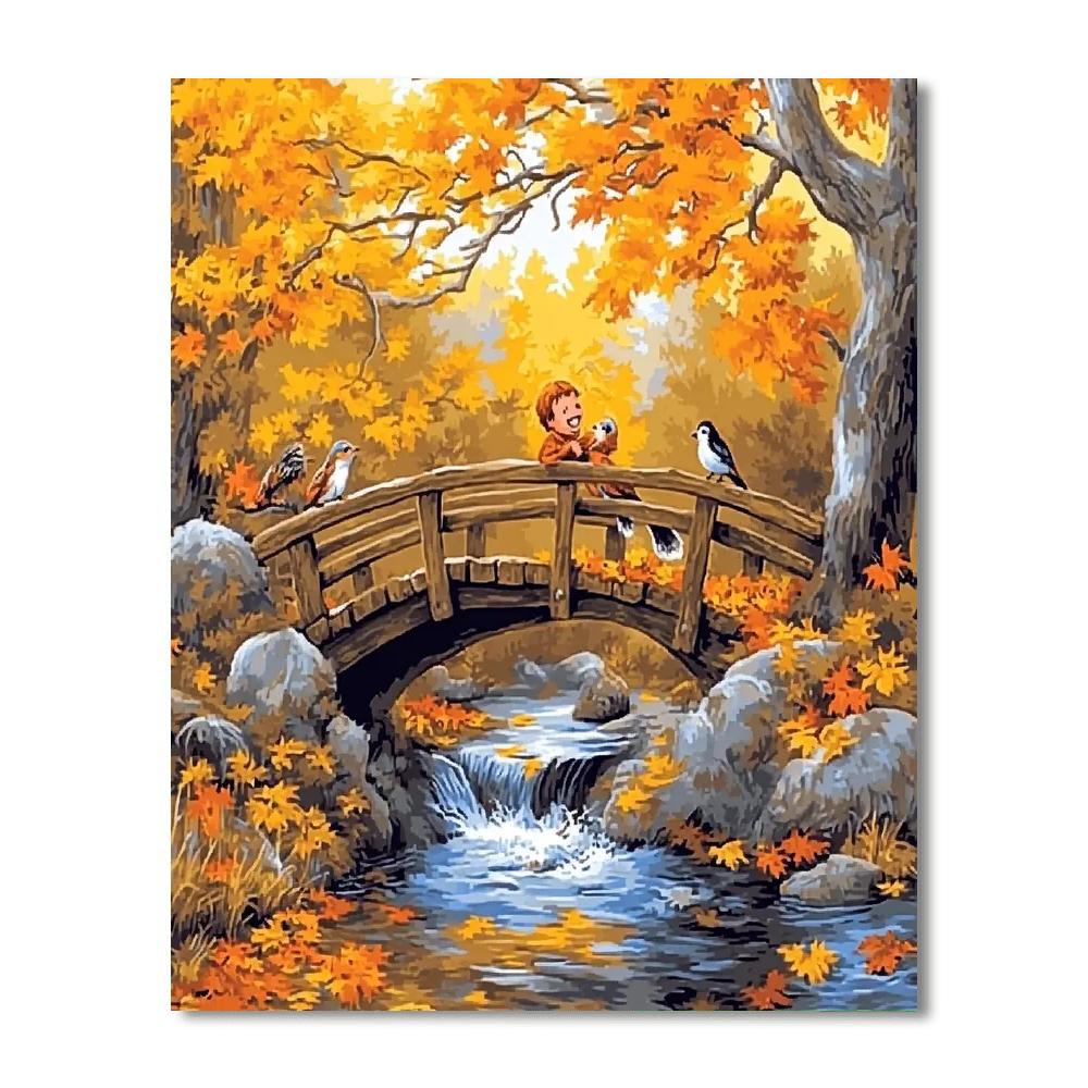 Little John Bridge Laugh Paint by numbers kits
