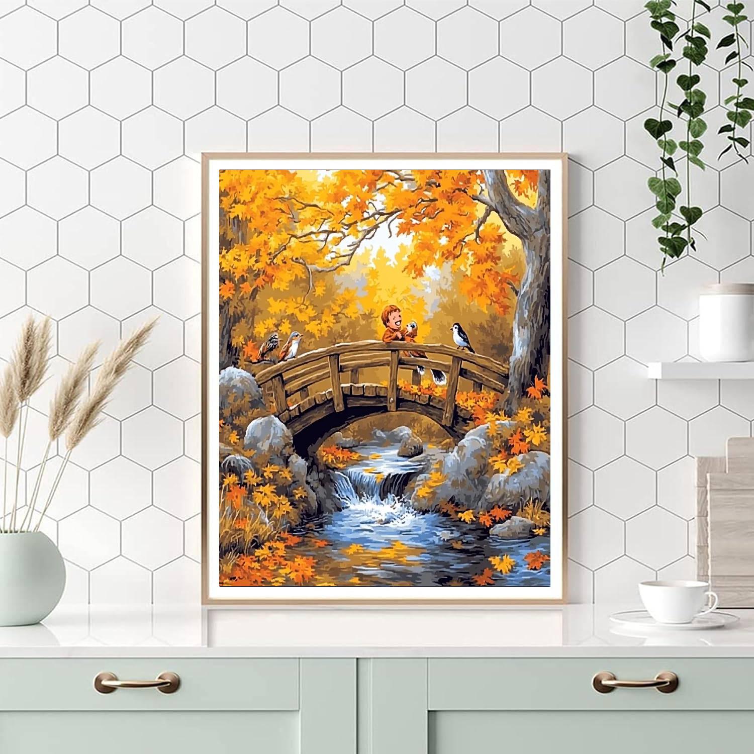 Little John Bridge Laugh Paint by numbers kits