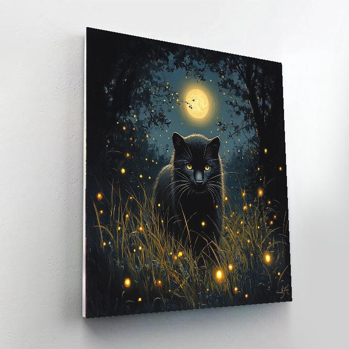 Bagheera Quiet Shadow paint by color