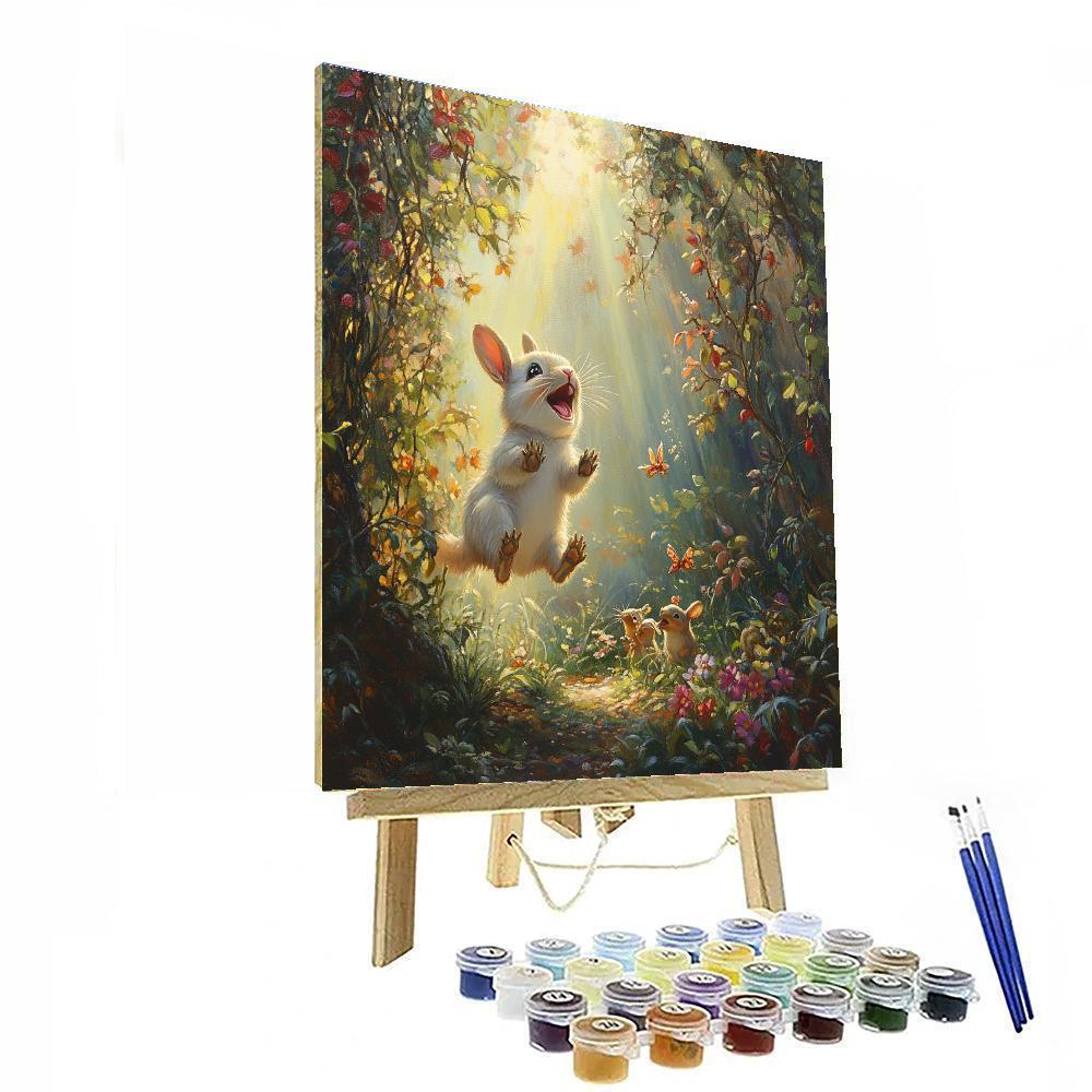 Terk Jungle Giggle Numbered painting kits