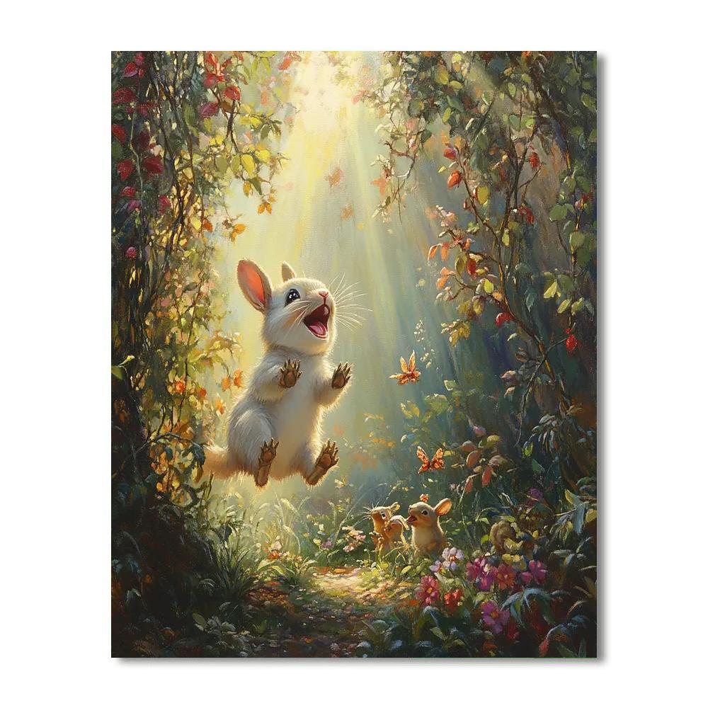 Terk Jungle Giggle Numbered painting kits