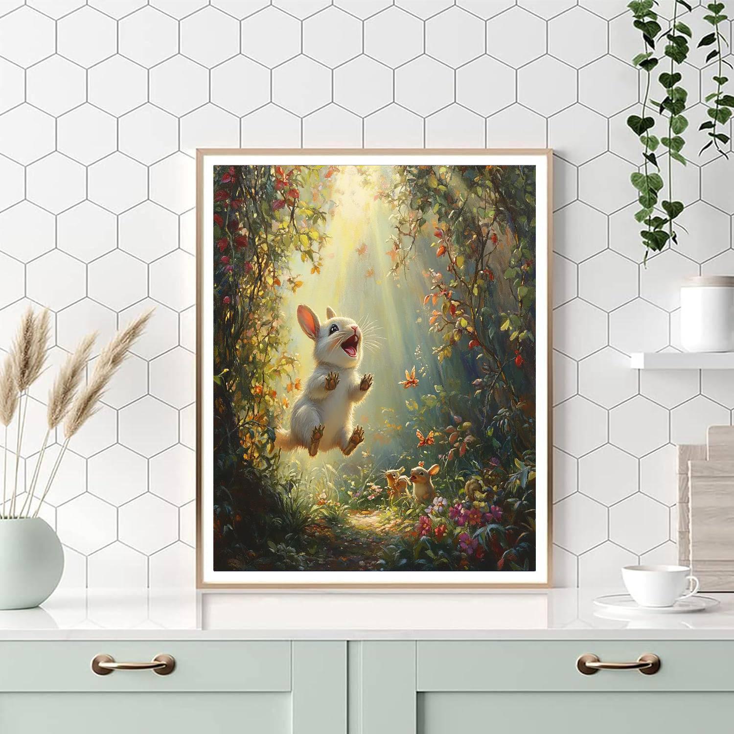 Terk Jungle Giggle Numbered painting kits