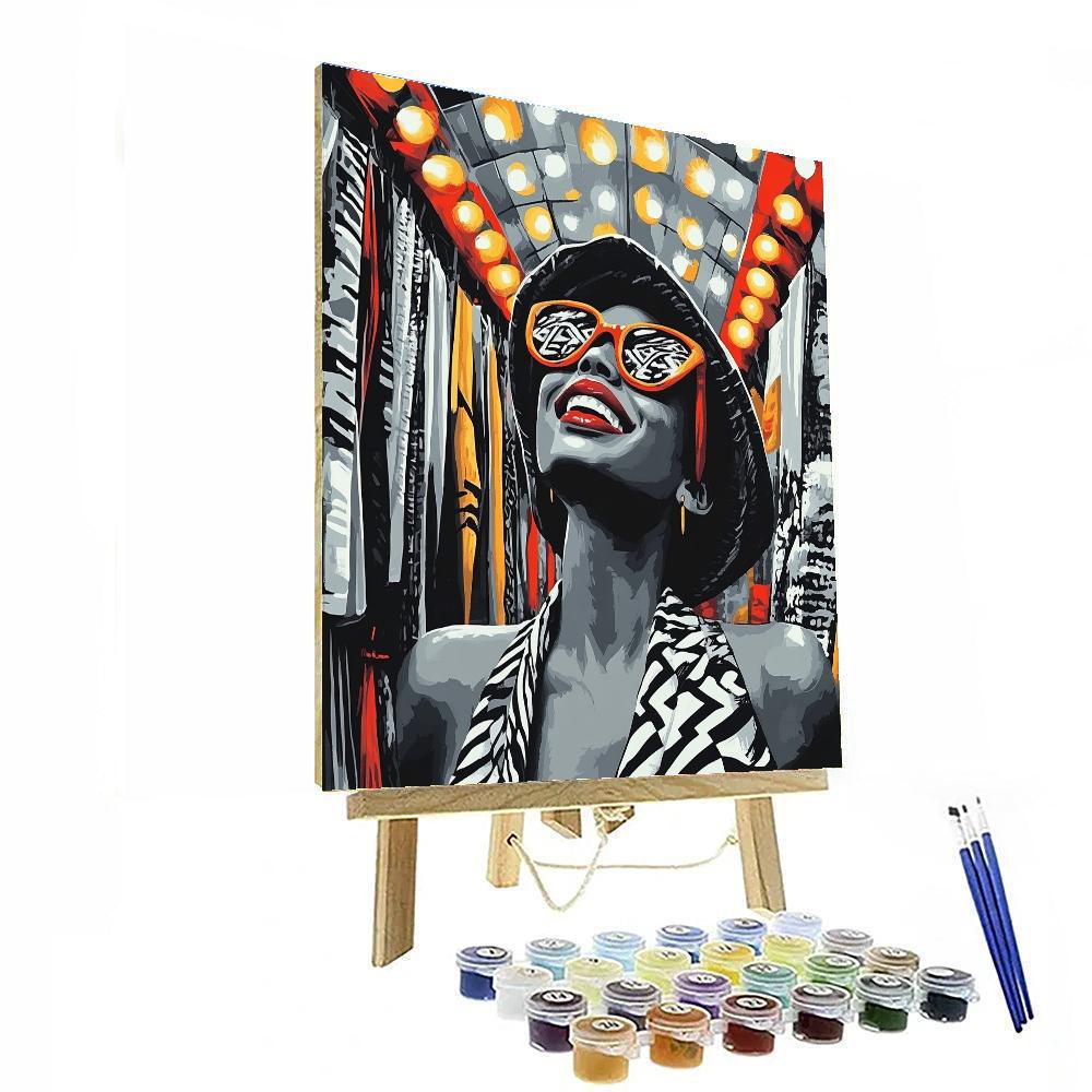 Cruella Pattern Hunt Paint by numbers art