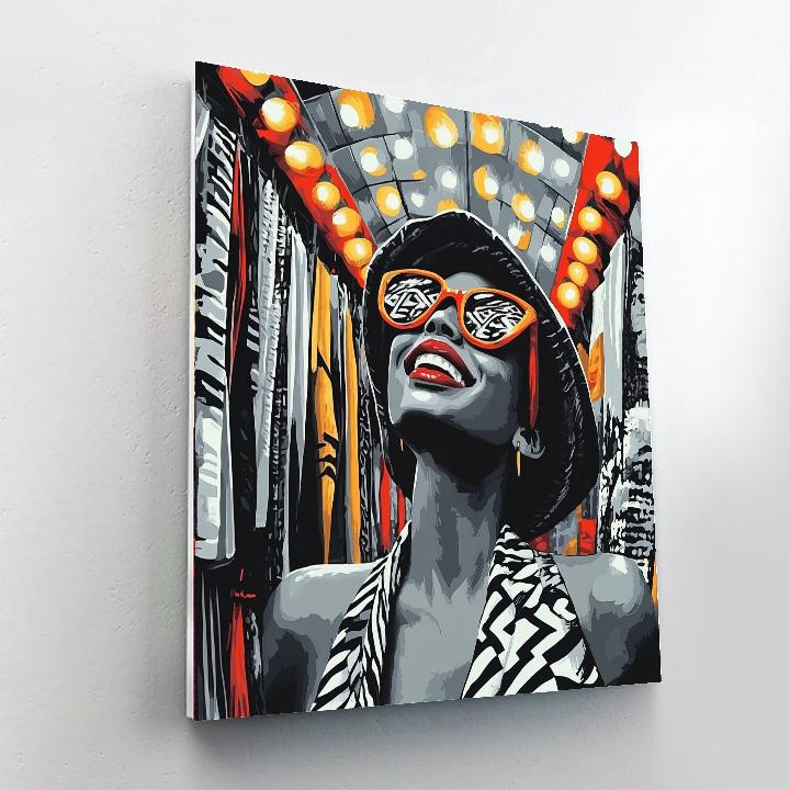 Cruella Pattern Hunt Paint by numbers art