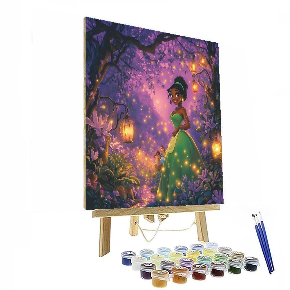 Tiana’s Magical Garden Gathering Number painting