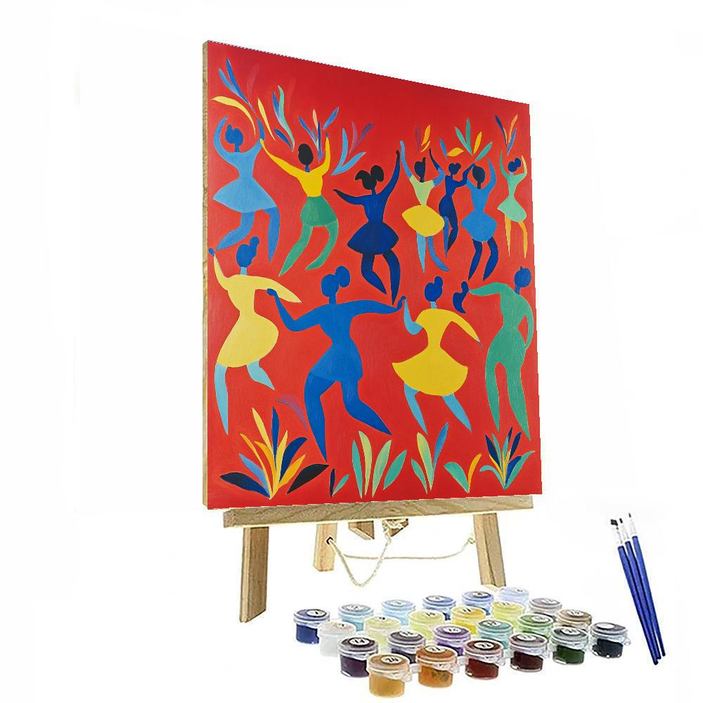 Henri Matisse Inspired Dance Celebration paint by number