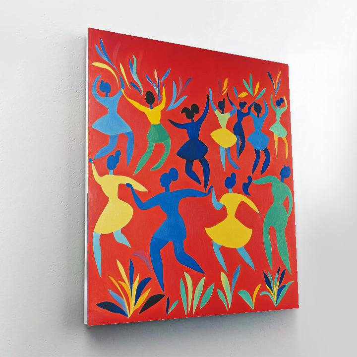 Henri Matisse Inspired Dance Celebration paint by number