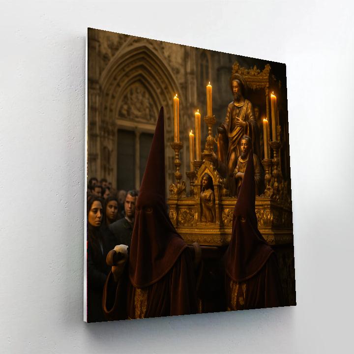 Semana Santa Holy Procession Painting by numbers kit