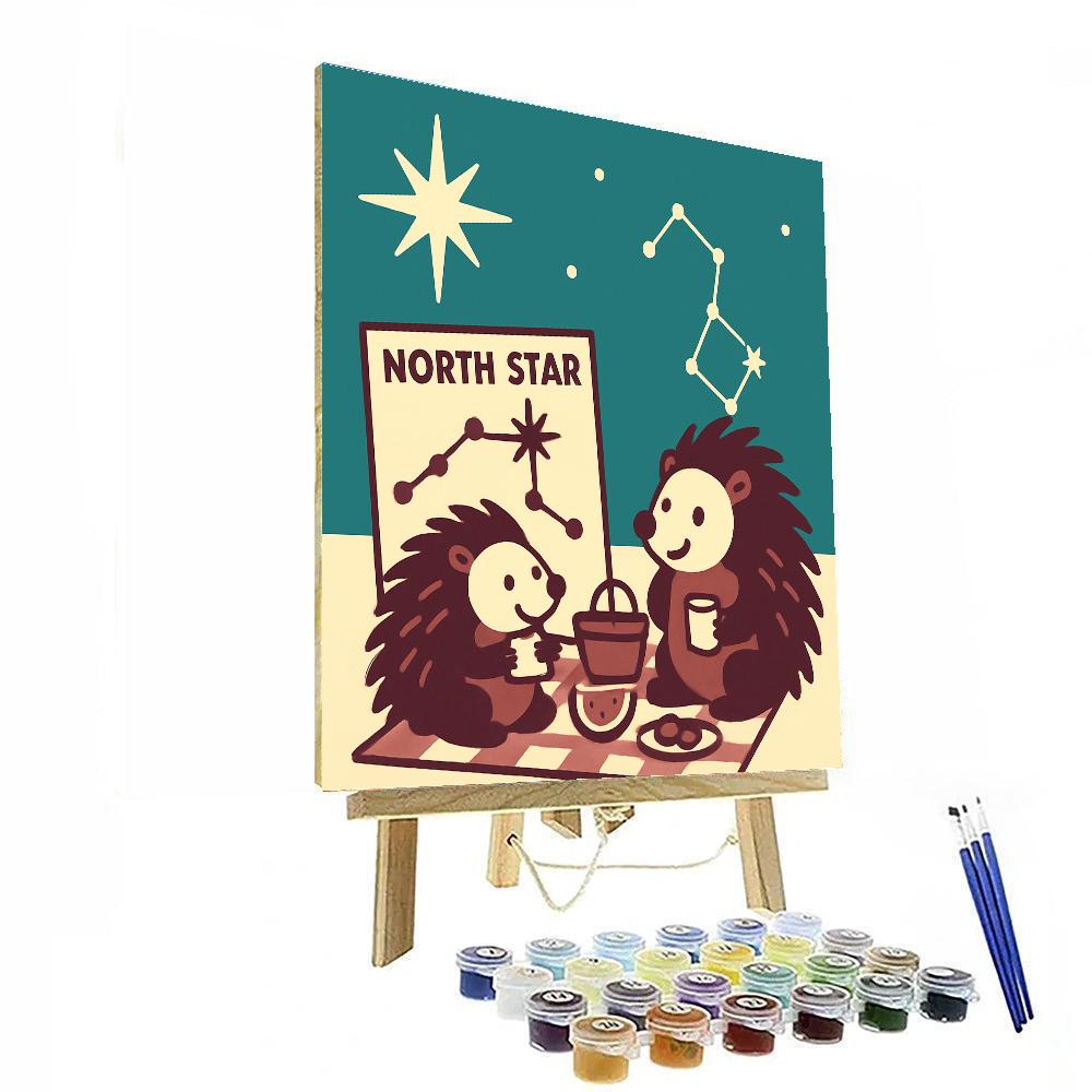 Polaris Picnic Porcupines DIY paint by numbers