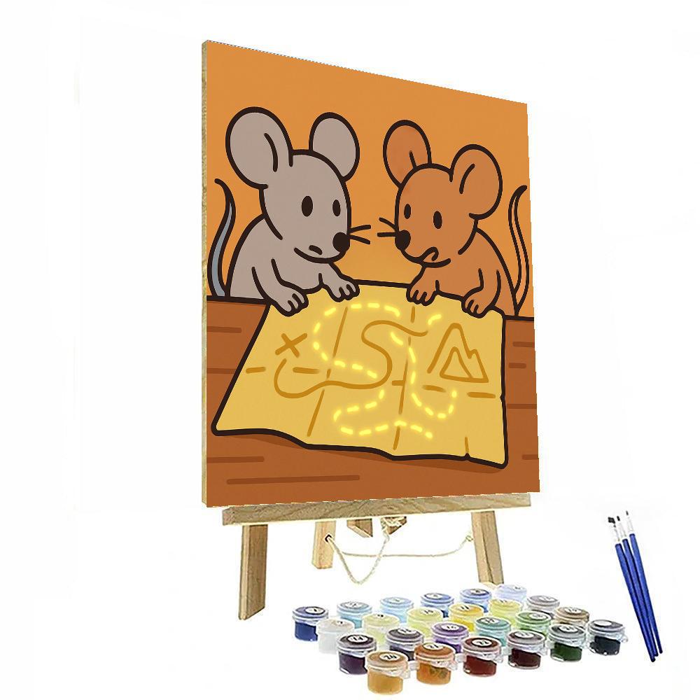Magical Map Mice paint by number