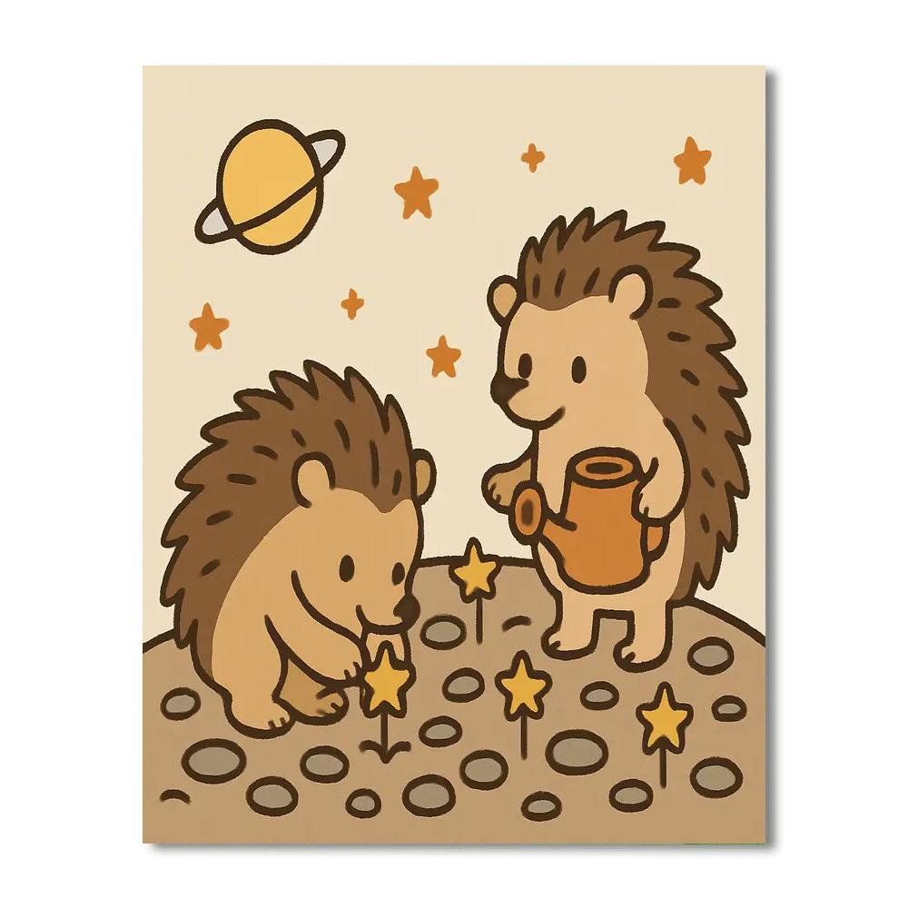 Meteor Gardeners paint by color