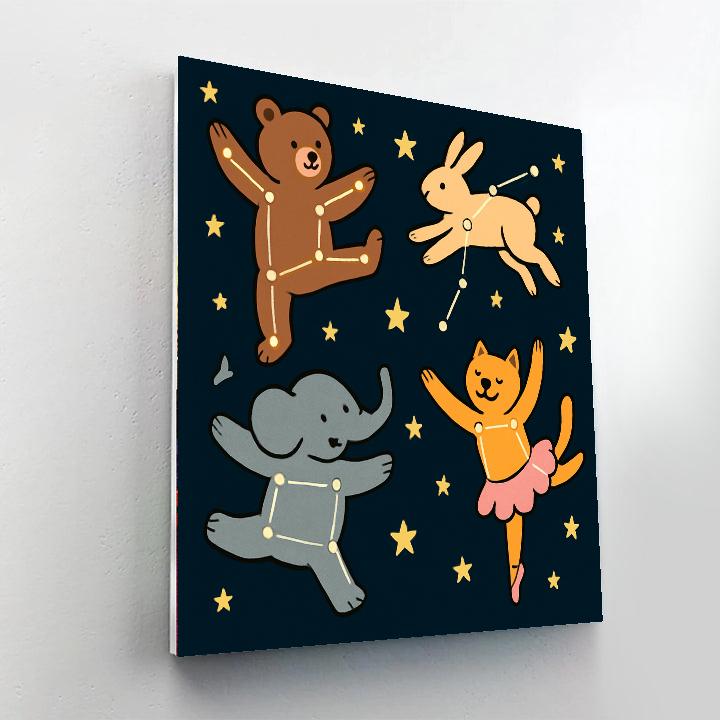 Circus Of Constellations Paint by numbers kits