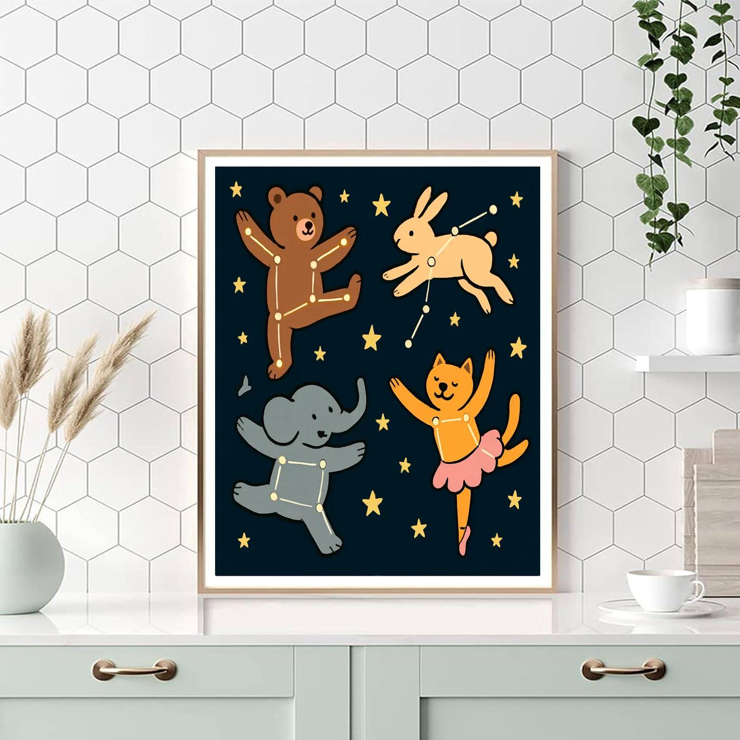 Circus Of Constellations Paint by numbers kits
