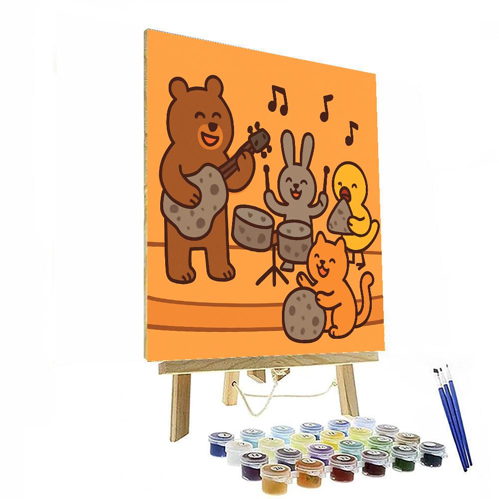 Meteor Melody Band Paint by numbers kits