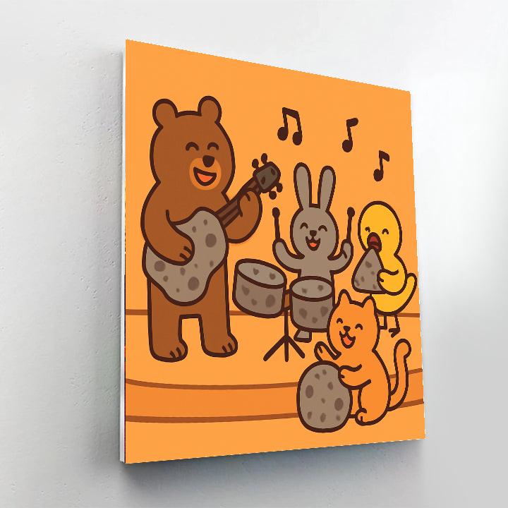 Meteor Melody Band Paint by numbers kits