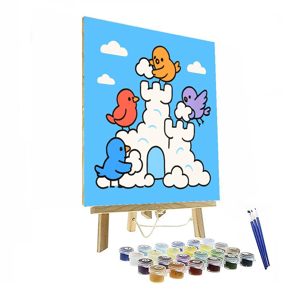 Cloud Castle Crew Numbered painting kits