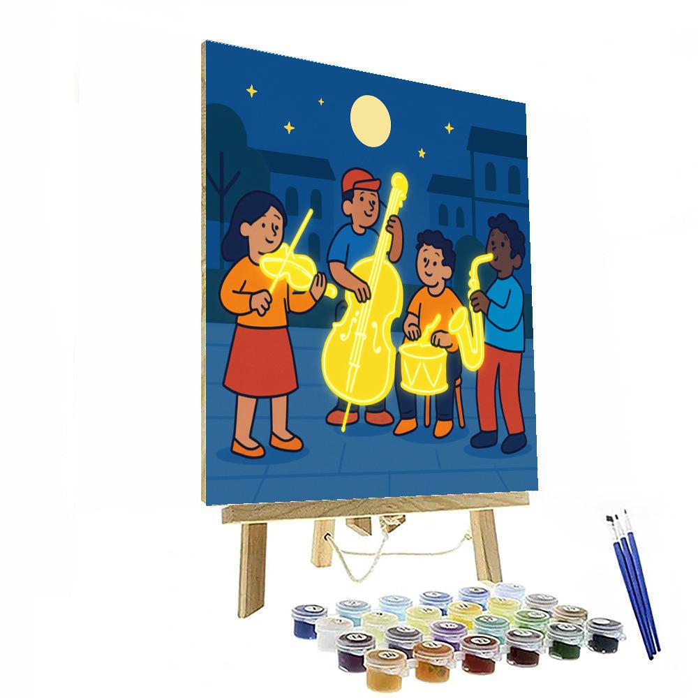 Starglow Buskers Numbered painting kits