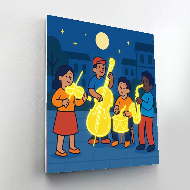 Starglow Buskers Numbered painting kits