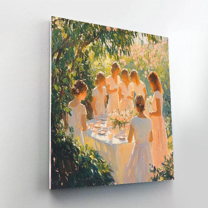 Pierre-Auguste Renoir Inspired Garden Party Paint by numbers kits