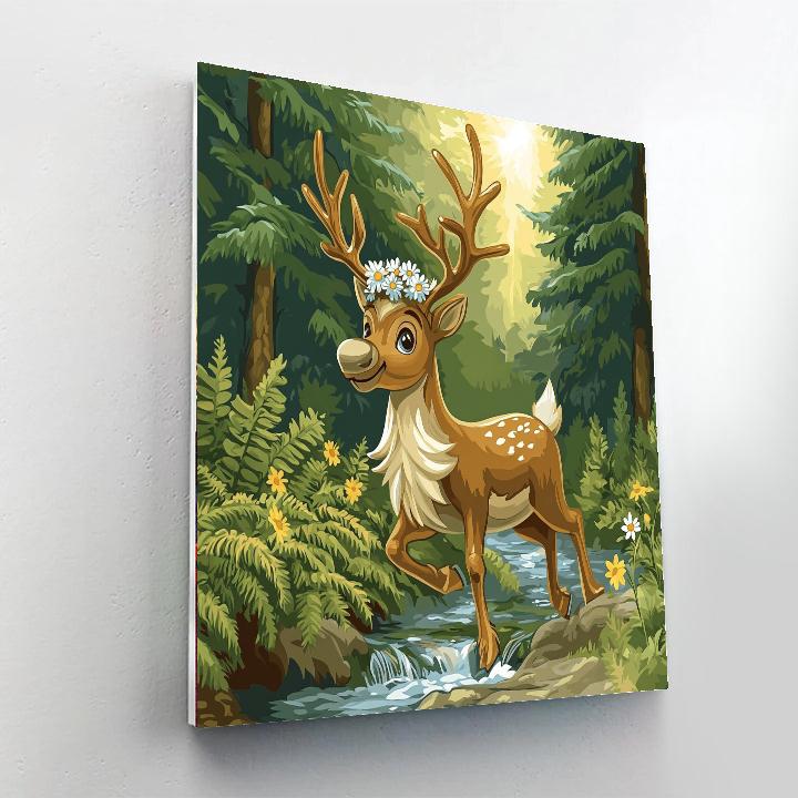 Sven Forest Play paint by numbers