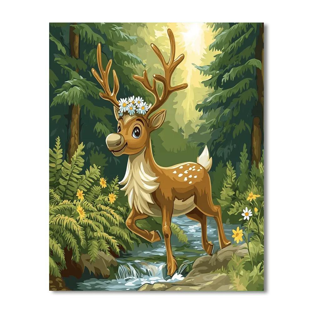 Sven Forest Play paint by numbers