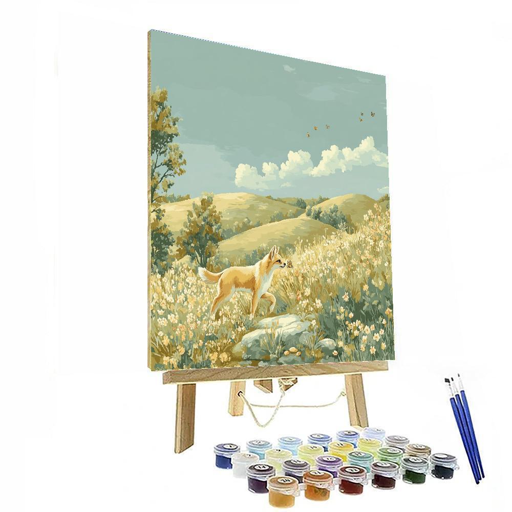 Nala Meadow Stroll Paint by numbers art