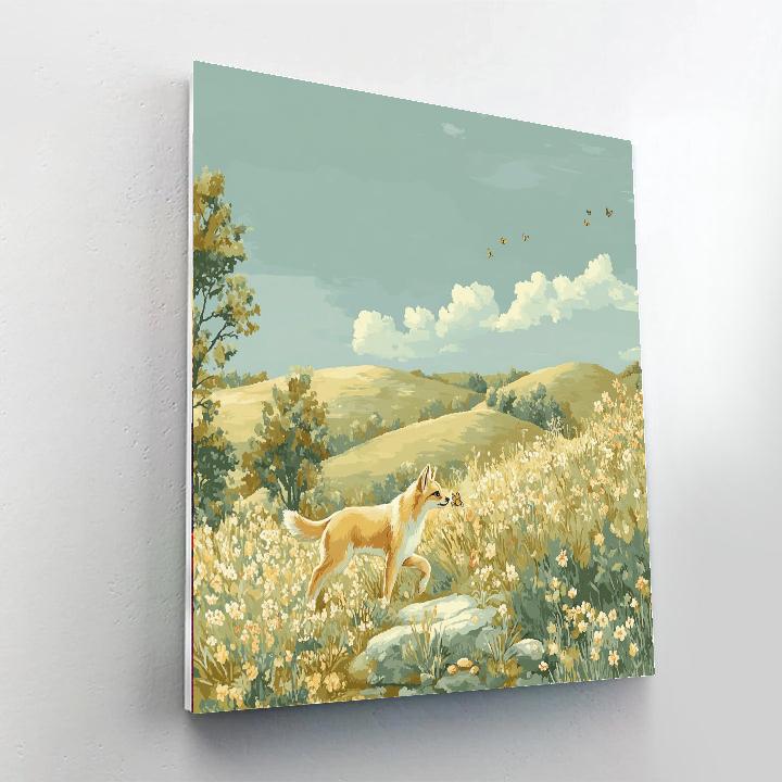 Nala Meadow Stroll Paint by numbers art