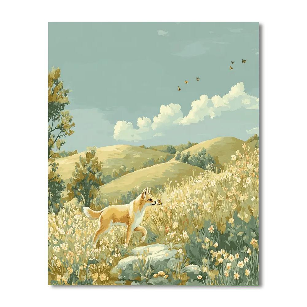 Nala Meadow Stroll Paint by numbers art