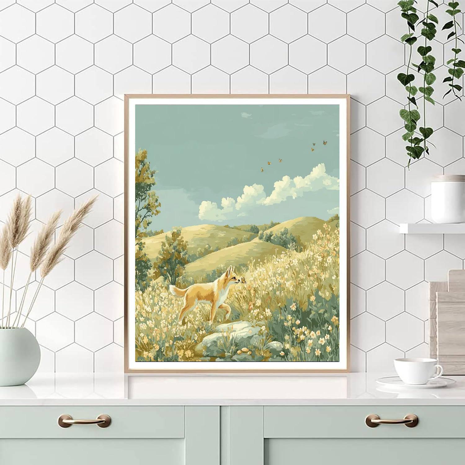 Nala Meadow Stroll Paint by numbers art