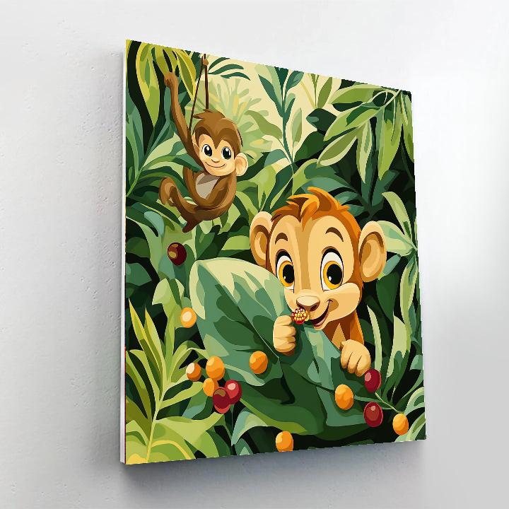 Timon Jungle Mischief Numbered painting kits