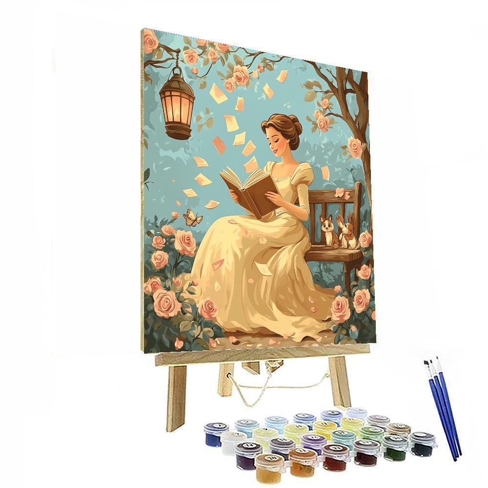 Belle Garden Reading paint by color