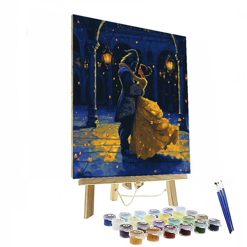 Beast Starlit Dance paint by number