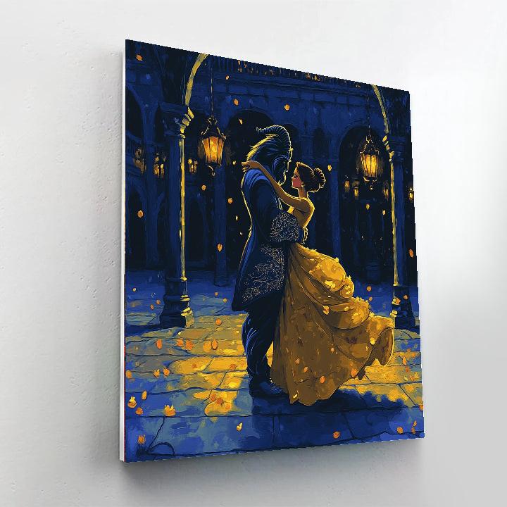 Beast Starlit Dance paint by number