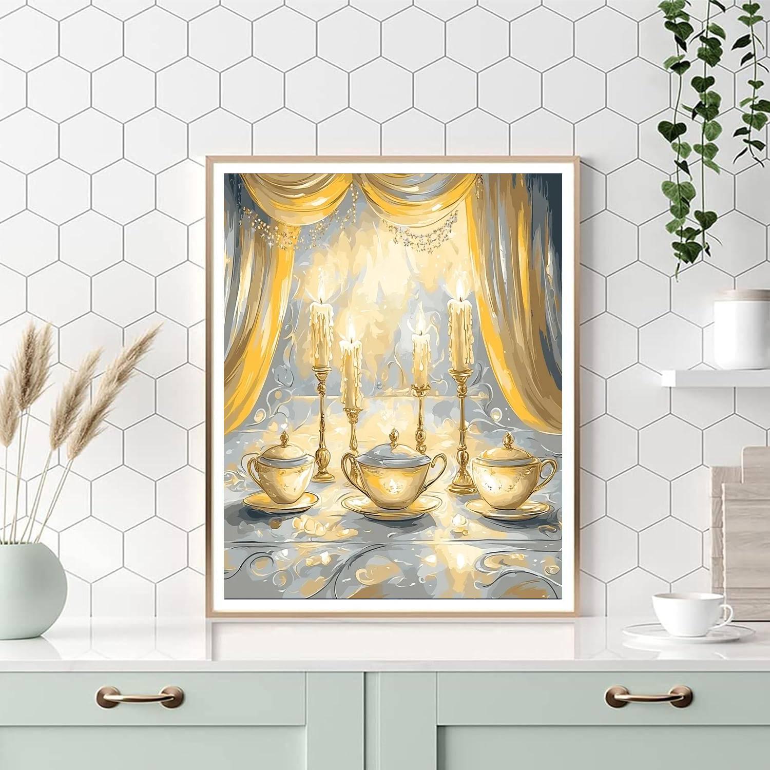 Lumiere Candlelight Concert Paint by numbers kits